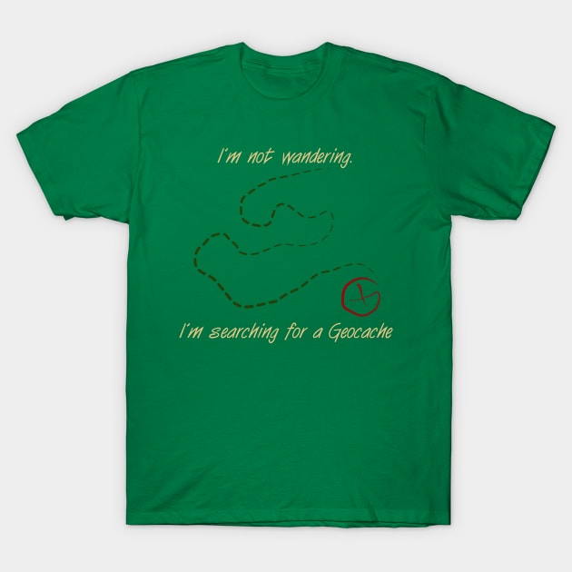 Geocache T-Shirt by Barlax